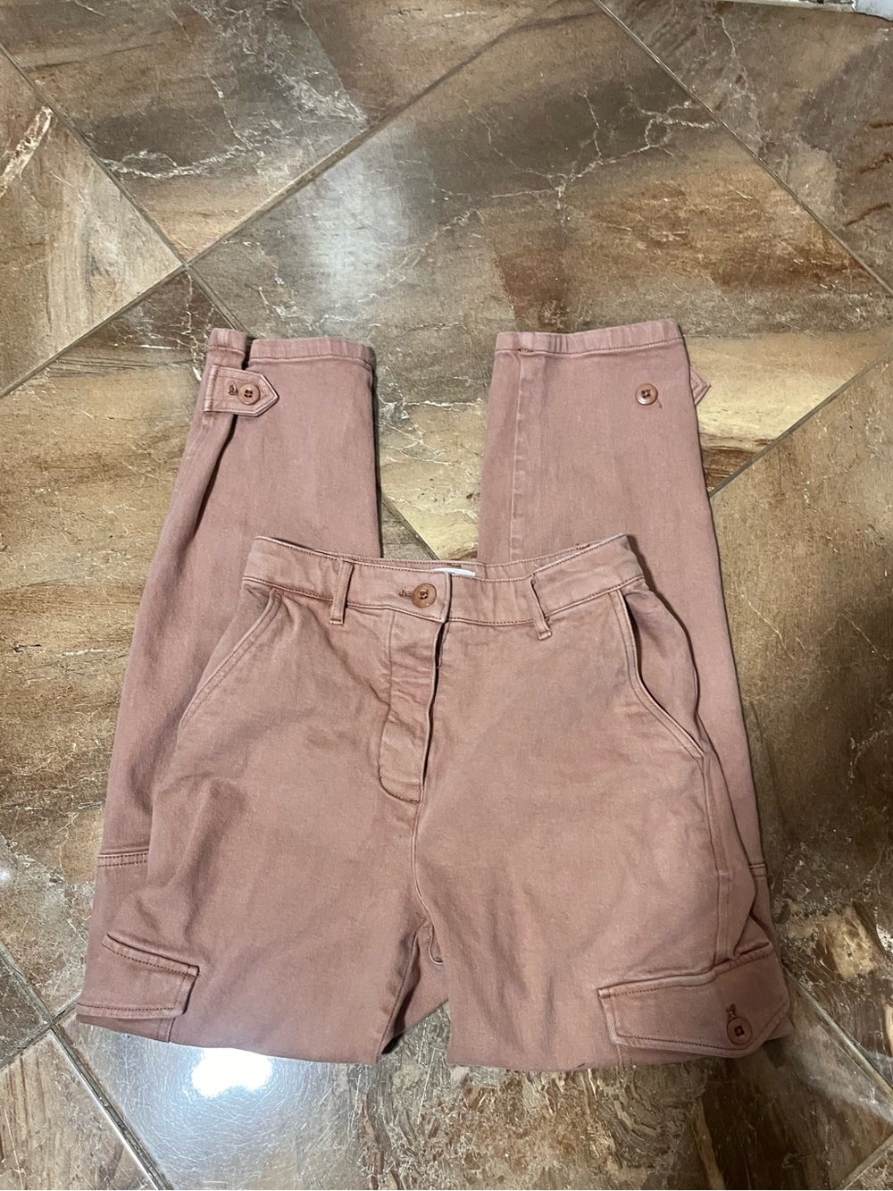 Wilfred Dusty Rose Cargo Shorts